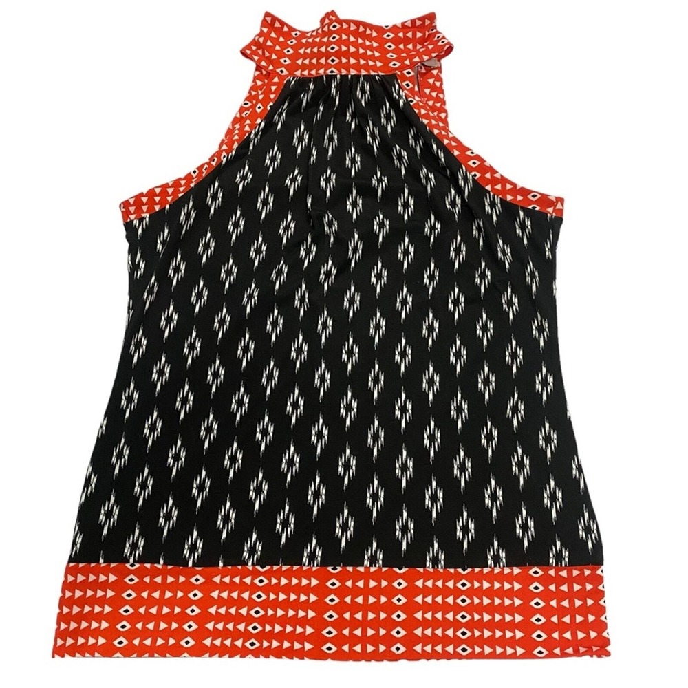 White House Black Market Women's Medium Sleeveless Tie-Back Shell Top